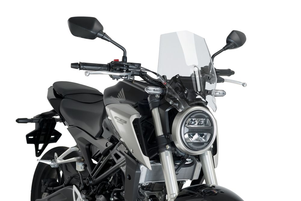 PUIG 9734W New Generation Sport  passend fuer HONDA CB125R NEO SPORTS CAFE Transparent