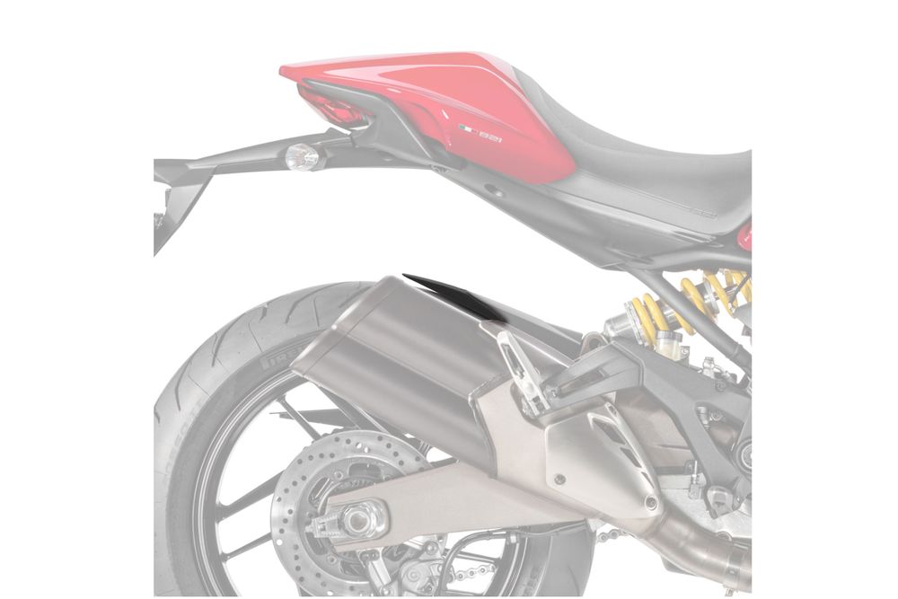 PUIG 9886J Kotflügelverlängerung  passend fuer DUCATI MONSTER 821 Mattschwarz