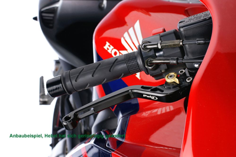 PUIG 6590N Hebel 3.0.  passend fuer DUCATI HYPERSTRADA Schwarz