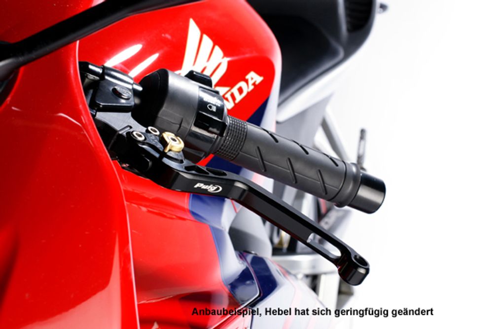 PUIG 6590N Hebel 3.0.  passend fuer DUCATI HYPERSTRADA Schwarz