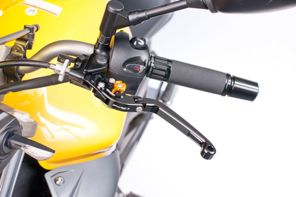 PUIG 110NR Hebel 3.0.  passend fuer KAWASAKI KLE500 Rot