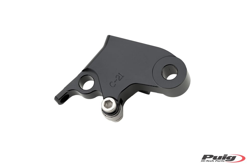 PUIG 5445N Hebel 3.0.  passend fuer HONDA CBR1000RR FIREBLADE Schwarz