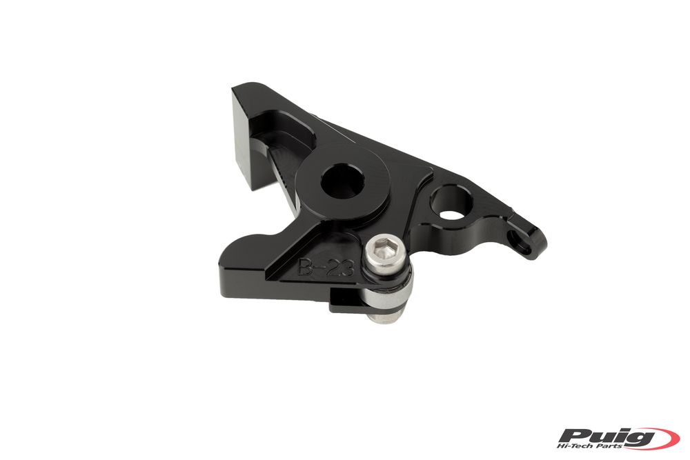 PUIG 5448N Hebel 3.0.  passend fuer HONDA CBR1000RR FIREBLADE Schwarz
