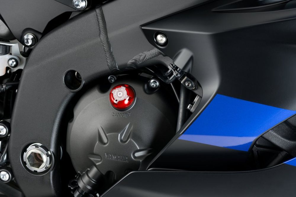 PUIG 6157R Ölverschlusskappe  passend fuer YAMAHA XT660X Rot
