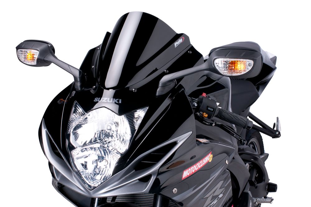 PUIG 5605N Z-Racing Scheibe  passend fuer SUZUKI GSX-R600 Schwarz