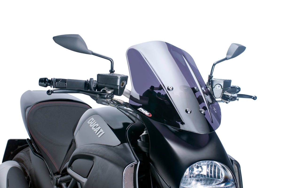 PUIG 5655F New Generation Touring  passend fuer DUCATI DIAVEL Stark getönt