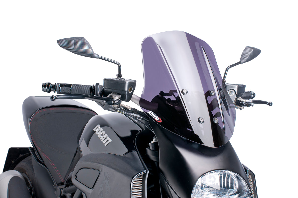PUIG 5655F New Generation Touring  passend fuer DUCATI DIAVEL Stark getönt