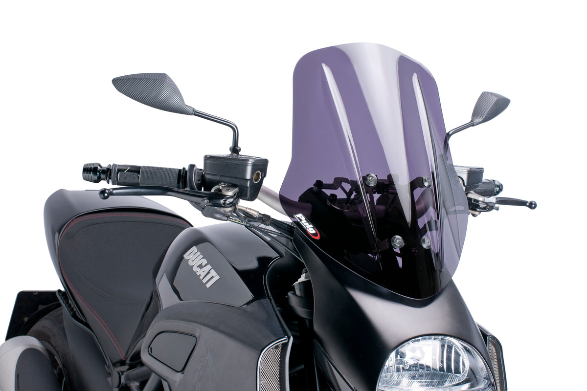 PUIG 5655F New Generation Touring  passend fuer DUCATI DIAVEL Stark getönt