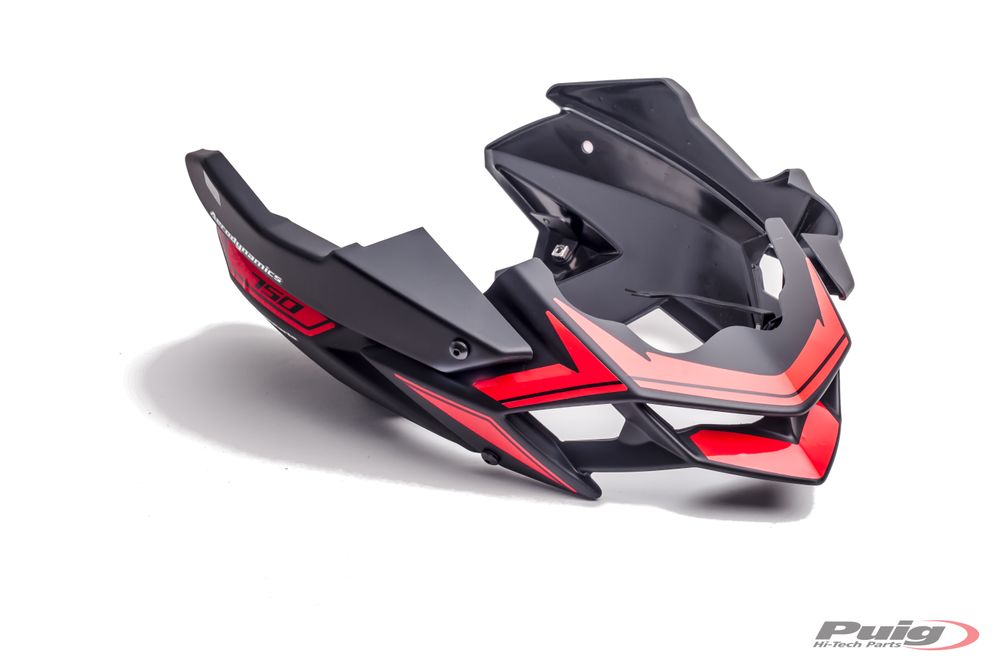 PUIG 5682J  Bugspoiler  passend fuer SUZUKI GSR750 Mattschwarz