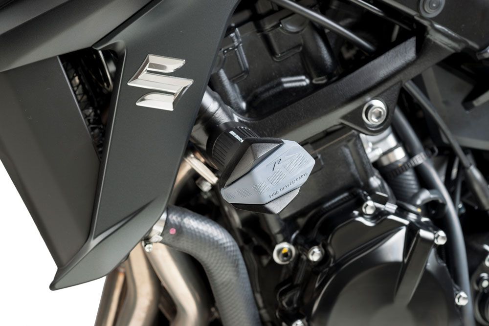 PUIG 5698N Sturzpads R19  passend fuer SUZUKI GSR750 Schwarz