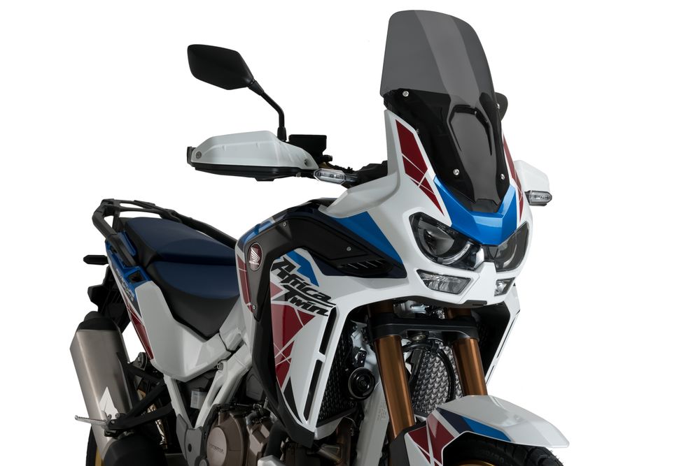 PUIG 21395F Tourenscheibe  passend fuer HONDA CRF1100L AFRICA TWIN ADVENTURE SPORTS Stark getönt