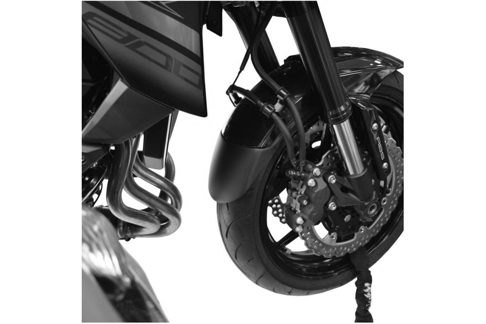 PUIG 5780N Verlängerung des vorderen Schutzblechs  passend fuer KAWASAKI Z1000 Schwarz