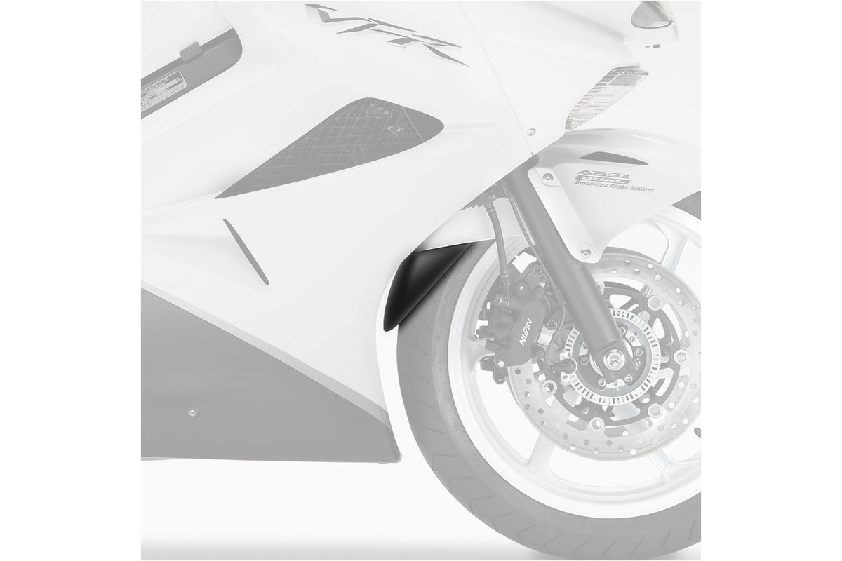 PUIG 5803N Verlängerung des vorderen Schutzblechs  passend fuer HONDA CBR600F Schwarz