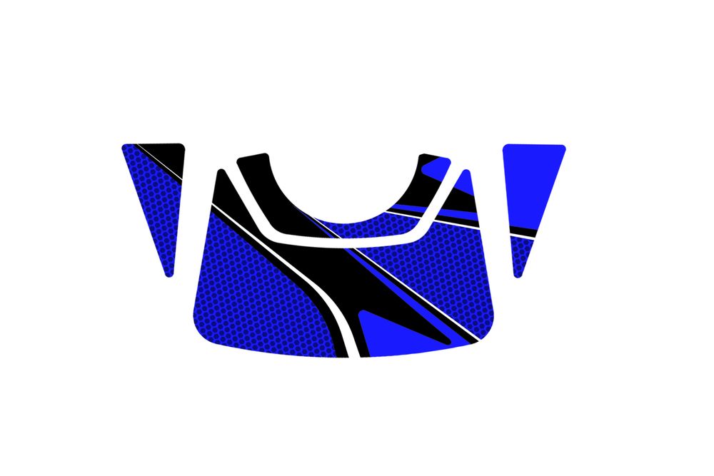 PUIG 8316A Radikal Yoke Protector  passend fuer BMW S1000 XR Blau