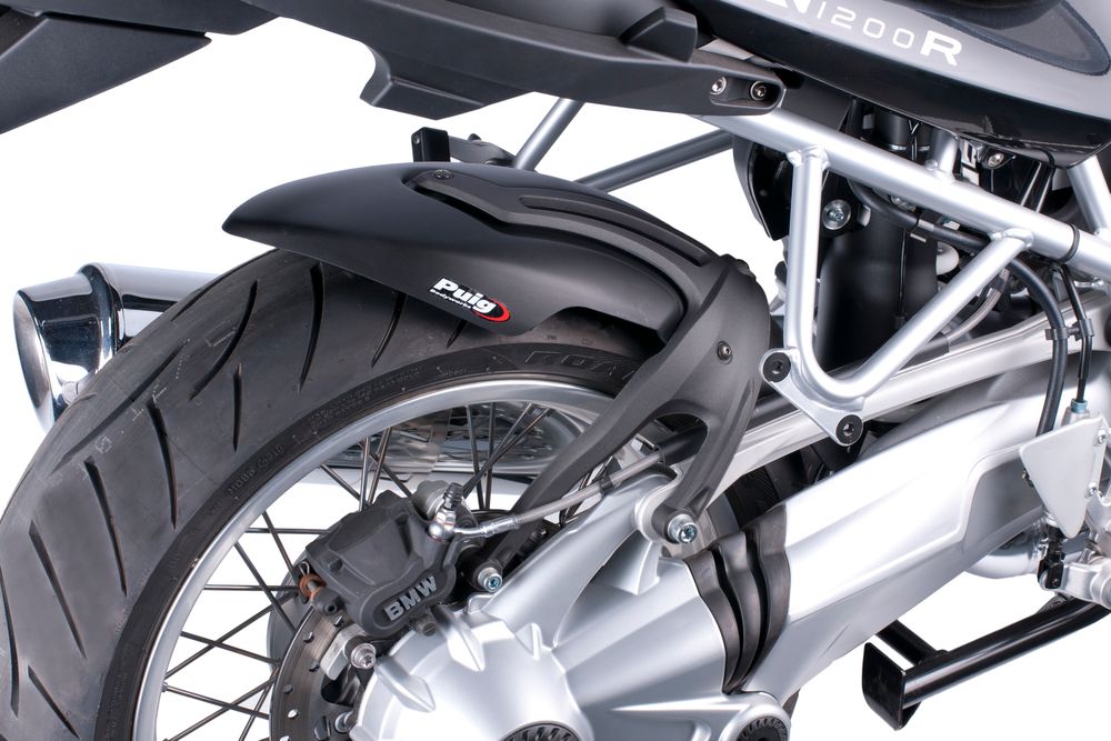 PUIG 5861J Hinterradabdeckungen   passend fuer BMW R1200S Mattschwarz
