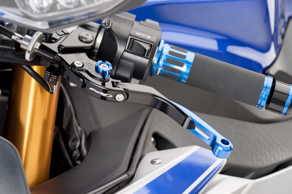 PUIG 5879A Racing Griffe  passend fuer KAWASAKI KLE500 Blau