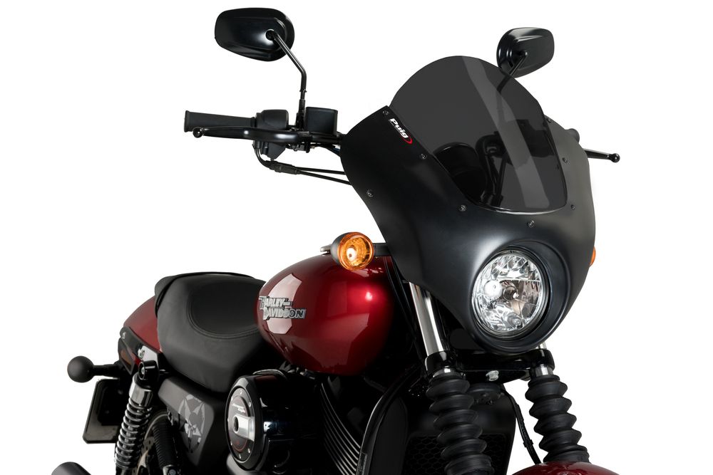 PUIG 21099F Dark Night  passend fuer HARLEY DAVIDSON STREET 750 XG750 Stark getönt