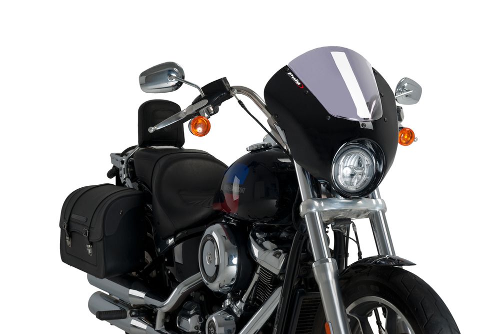 PUIG 21096H Dark Night  passend fuer HARLEY DAVIDSON SOFTAIL LOW RIDER FXLR Getönt
