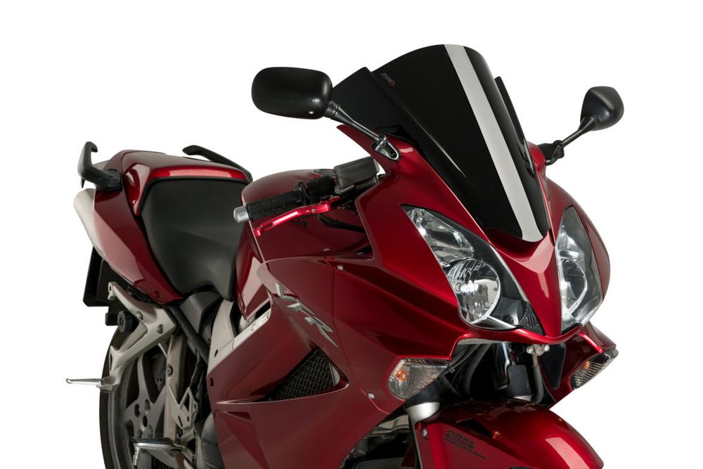 PUIG 1097N Racingscheibe  passend fuer HONDA VFR800 Schwarz