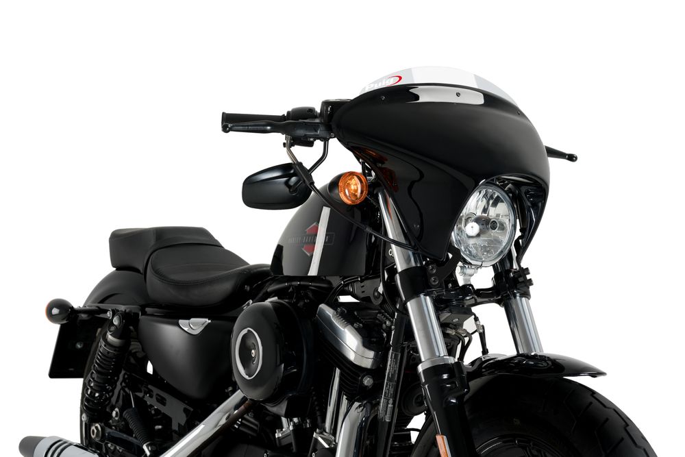PUIG 21055W Batwing SML Sport  passend fuer HARLEY DAVIDSON SPORTSTER FORTY-EIGHT XL1200X Transparent