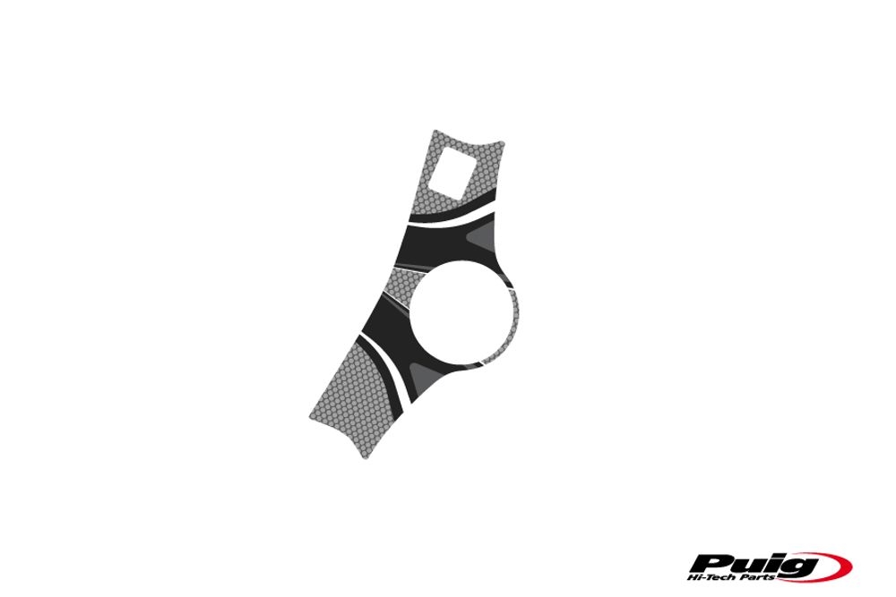 PUIG 6963U Radikal Yoke Protector  passend fuer HONDA CBR1100XX BLACKBIRD Grau