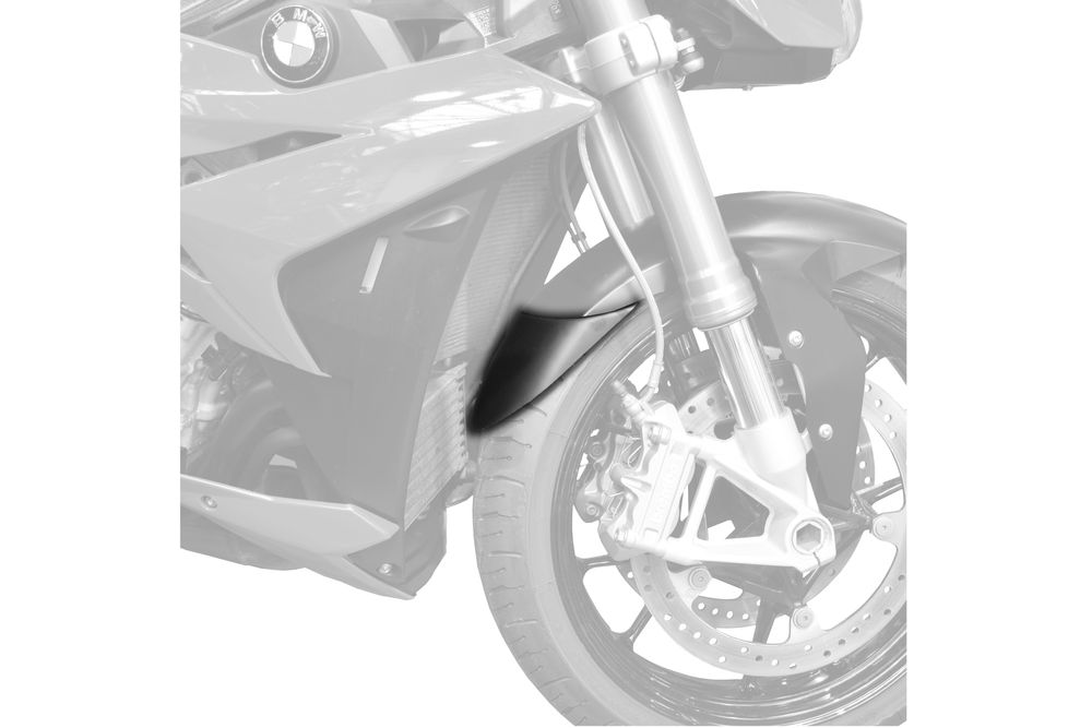 PUIG 8084N Verlängerung des vorderen Schutzblechs  passend fuer BMW S1000R Schwarz