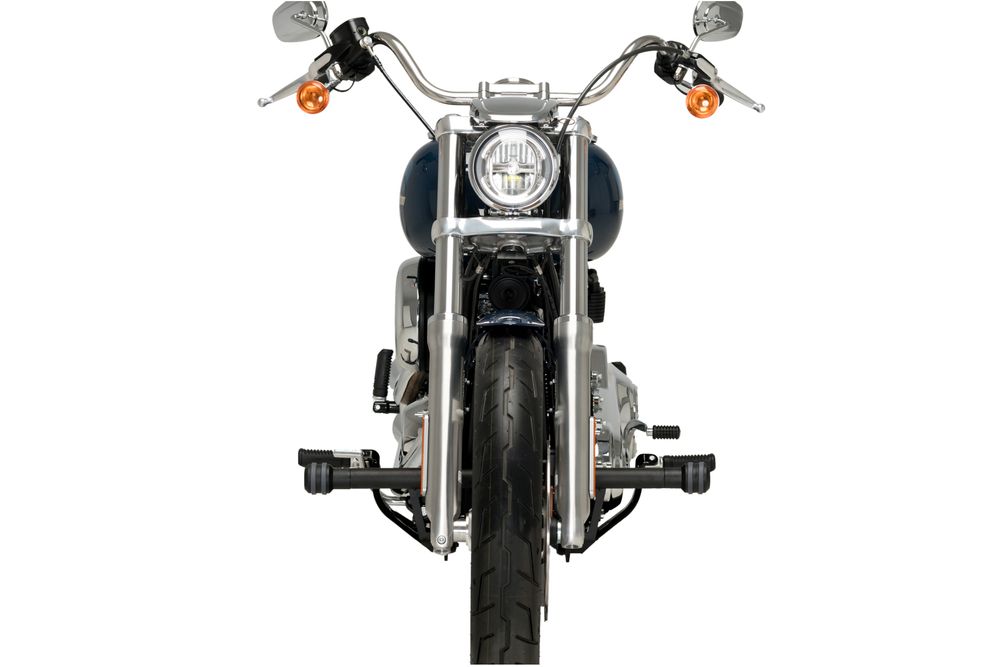 PUIG 21043N Opie Sturzbügel  passend fuer HARLEY DAVIDSON SOFTAIL LOW RIDER S FXLRS Schwarz