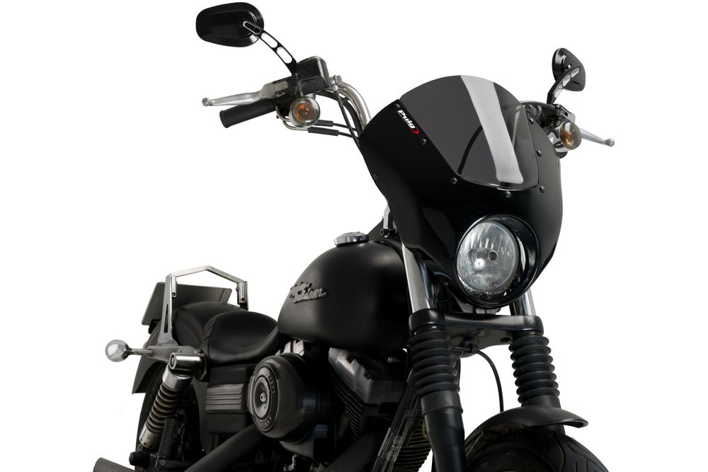 PUIG 21095F Dark Night  passend fuer HARLEY DAVIDSON DYNA STREET BOB FXDB-I Stark getönt