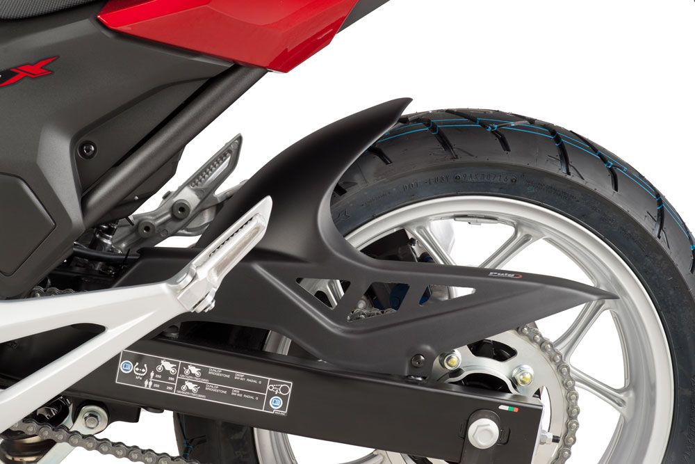 PUIG 6038J Hinterradabdeckungen   passend fuer HONDA NC750S Mattschwarz
