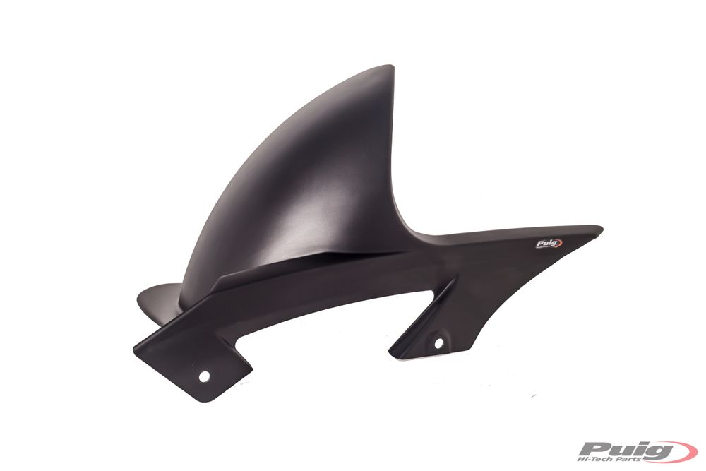 PUIG 6043J Hinterradabdeckungen   passend fuer KAWASAKI ZZR1400 Mattschwarz