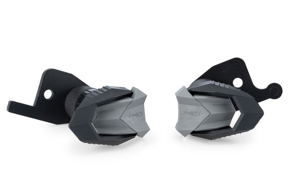 PUIG 6054N Sturzpads R19  passend fuer KAWASAKI ER-6N Schwarz
