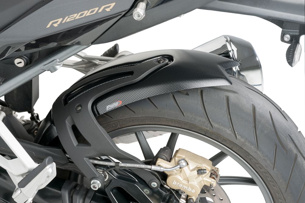 PUIG 7682C Hinterradabdeckungen   passend fuer BMW R1200R Carbon look