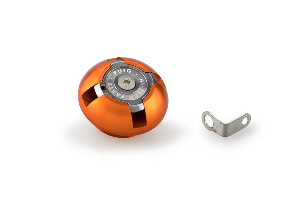 PUIG 6158T Ölverschlusskappe  passend fuer KAWASAKI ZZR1200 Orange
