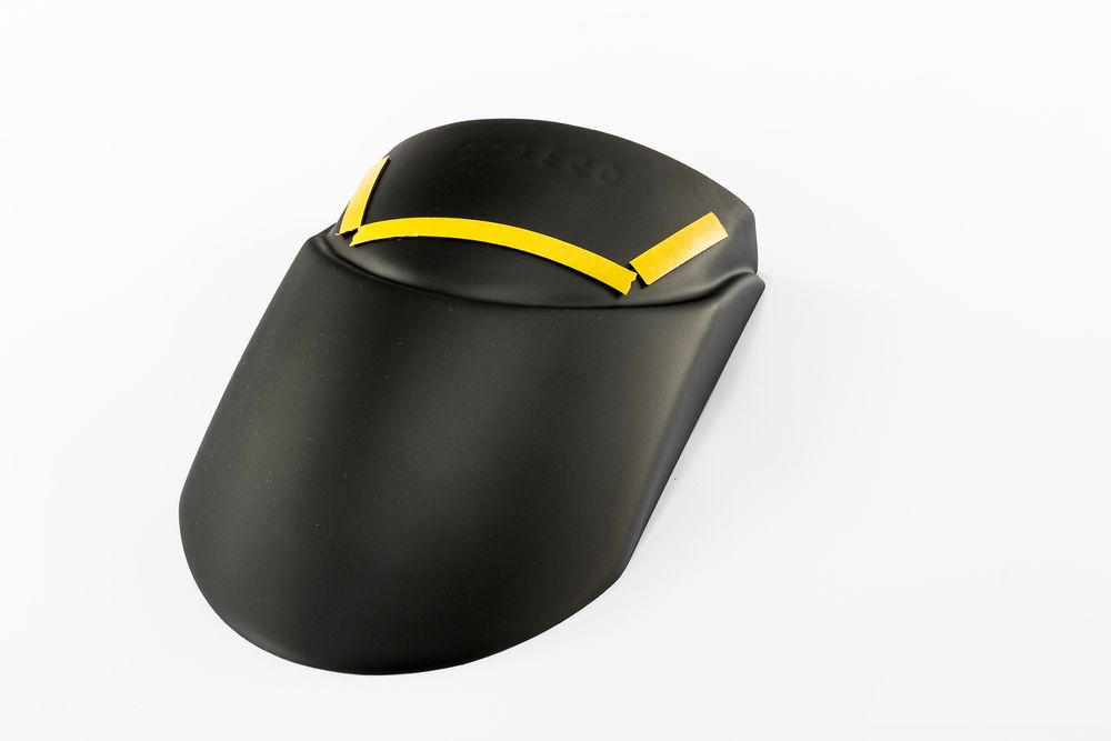 PUIG 6163N Verlängerung des vorderen Schutzblechs  passend fuer KAWASAKI GTR1400 Schwarz