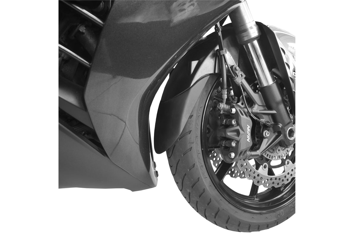PUIG 6163N Verlängerung des vorderen Schutzblechs  passend fuer KAWASAKI GTR1400 Schwarz