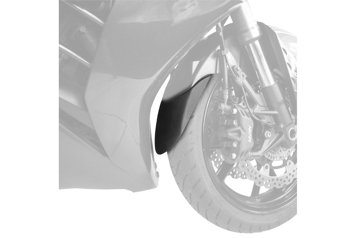 PUIG 6163N Verlängerung des vorderen Schutzblechs  passend fuer KAWASAKI GTR1400 Schwarz