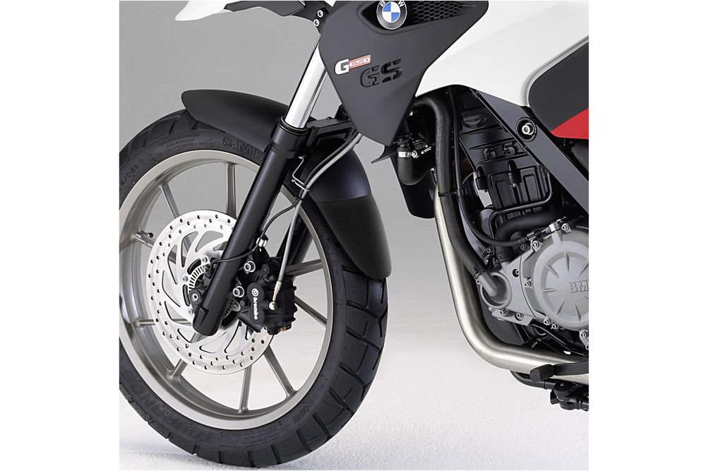 PUIG 6177N Verlängerung des vorderen Schutzblechs  passend fuer BMW F650GS Schwarz