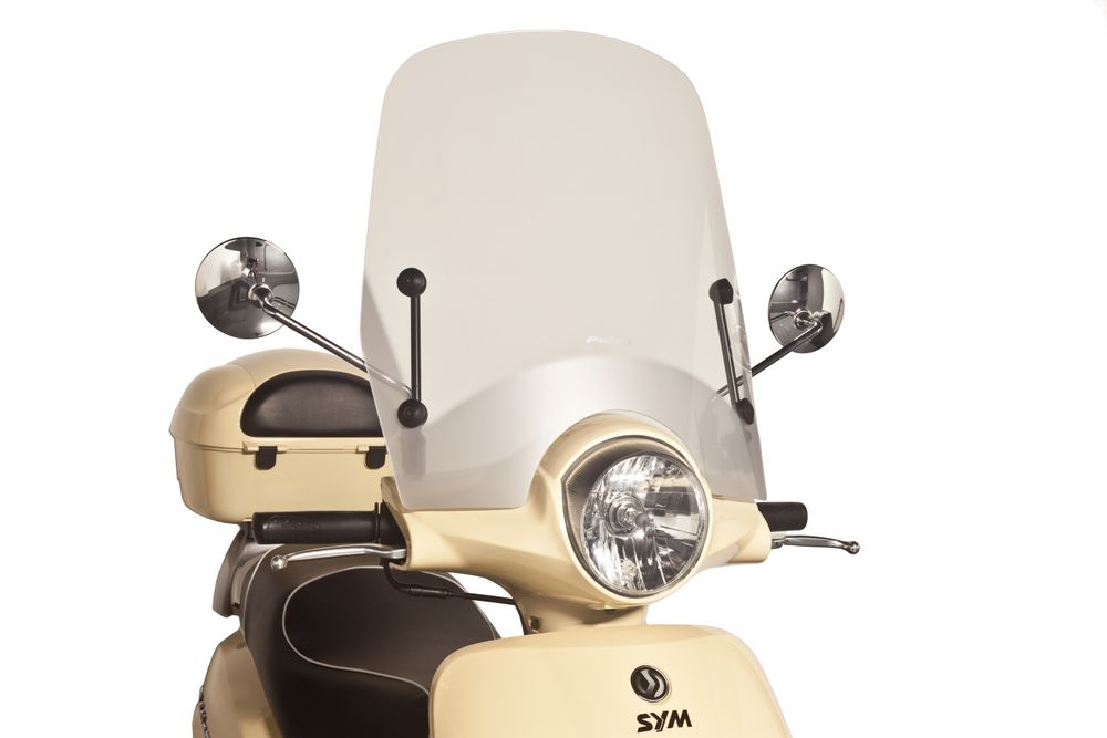 PUIG 6331W Rollerscheibe T.S.  passend fuer SYM FIDDLE II 50 4T AC E2 Transparent