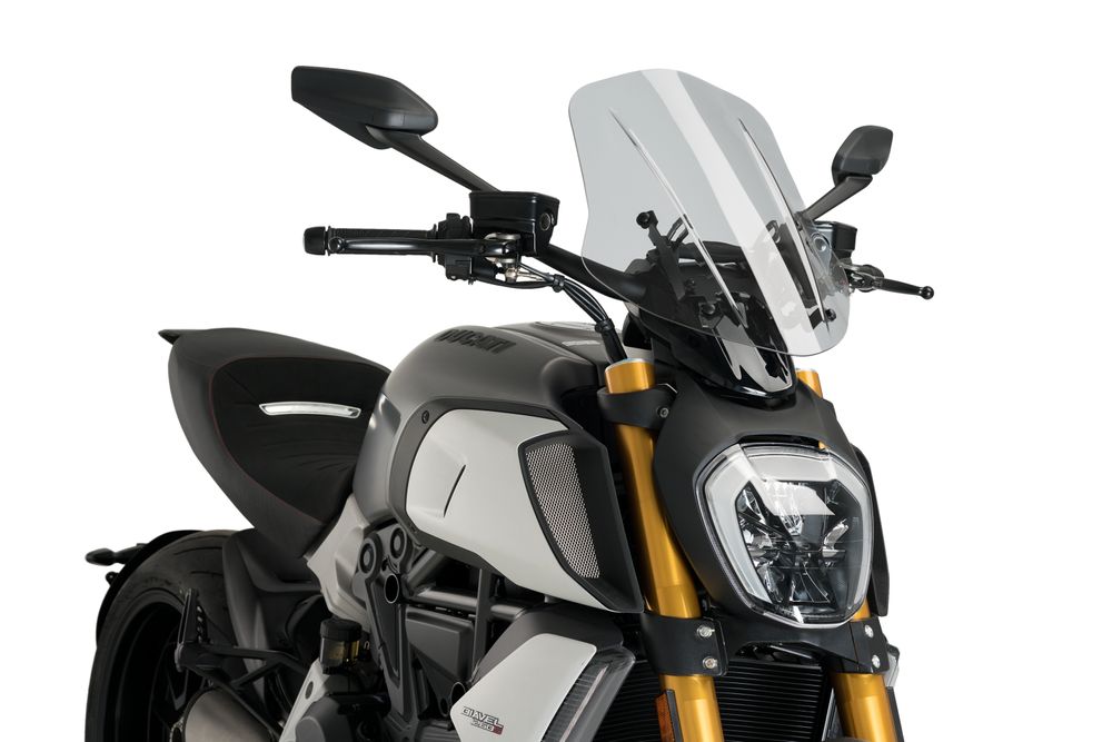 PUIG 3775H New Generation Verstellbare  passend fuer DUCATI DIAVEL 1260 Getönt