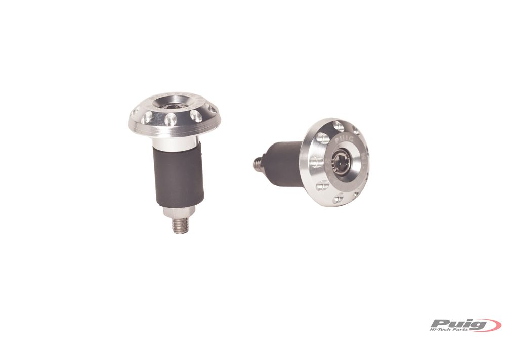 PUIG 6222P Lenkerenden Race  passend fuer KTM 125 DUKE Silber