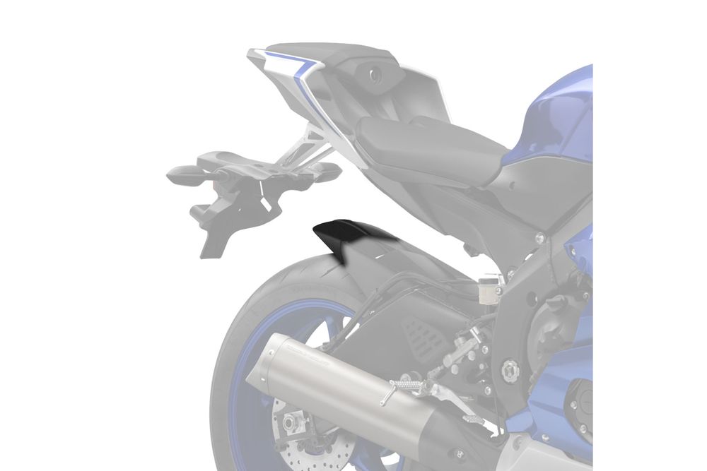PUIG 9914J Kotflügelverlängerung  passend fuer YAMAHA YZF-R6 Mattschwarz