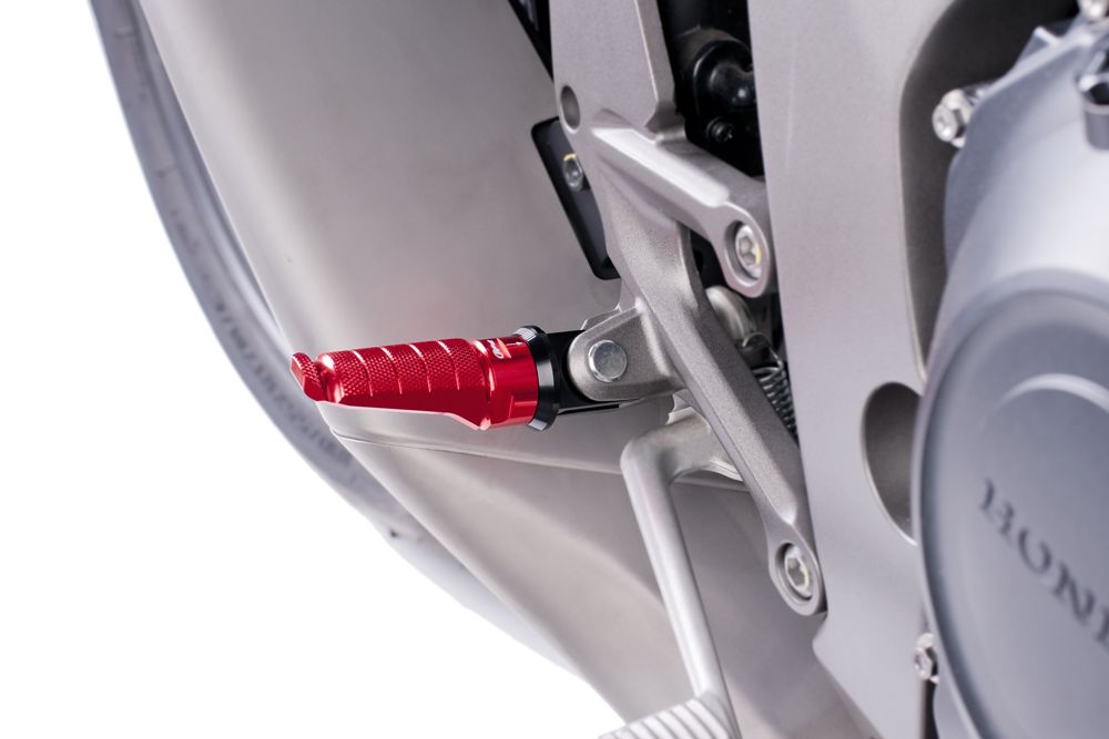 PUIG 6301R Racing Fußrasten  passend fuer SUZUKI GSX-R750 Rot