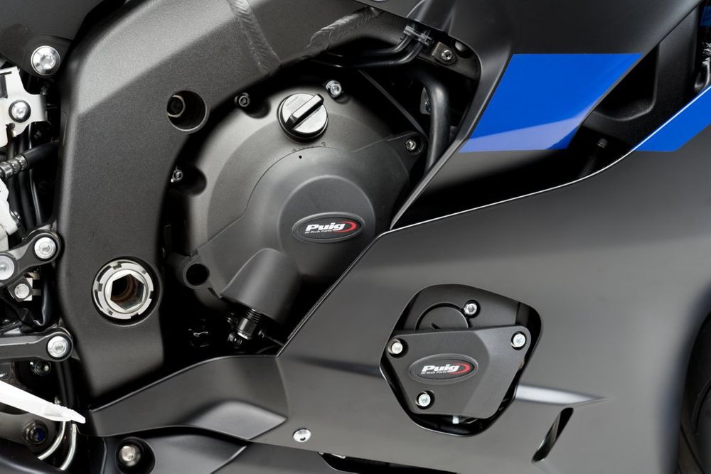 PUIG 20129N Motorschutzhaube  passend fuer YAMAHA YZF-R6 Schwarz
