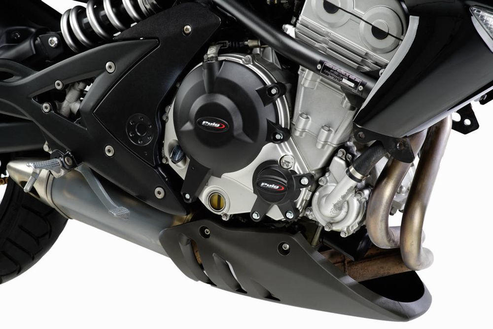 PUIG 20134N Motorschutzhauben  passend fuer KAWASAKI ER-6N Schwarz