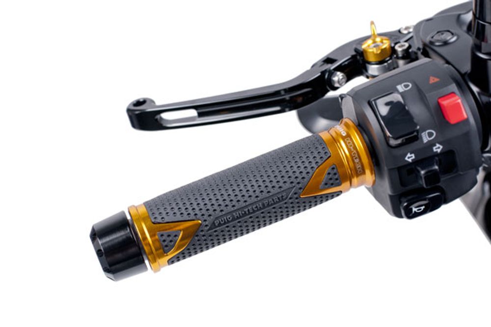 PUIG 6325O Radikal Griffe  passend fuer KAWASAKI KLE500 Gold