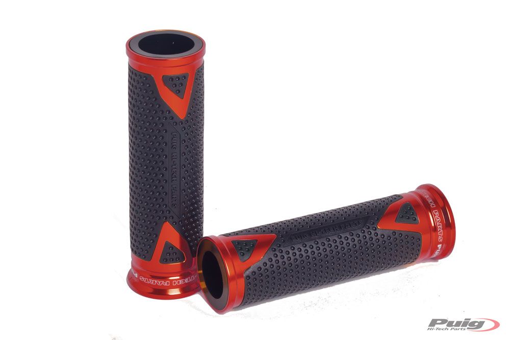 PUIG 6325R Radikal Griffe  passend fuer KAWASAKI KLE500 Rot