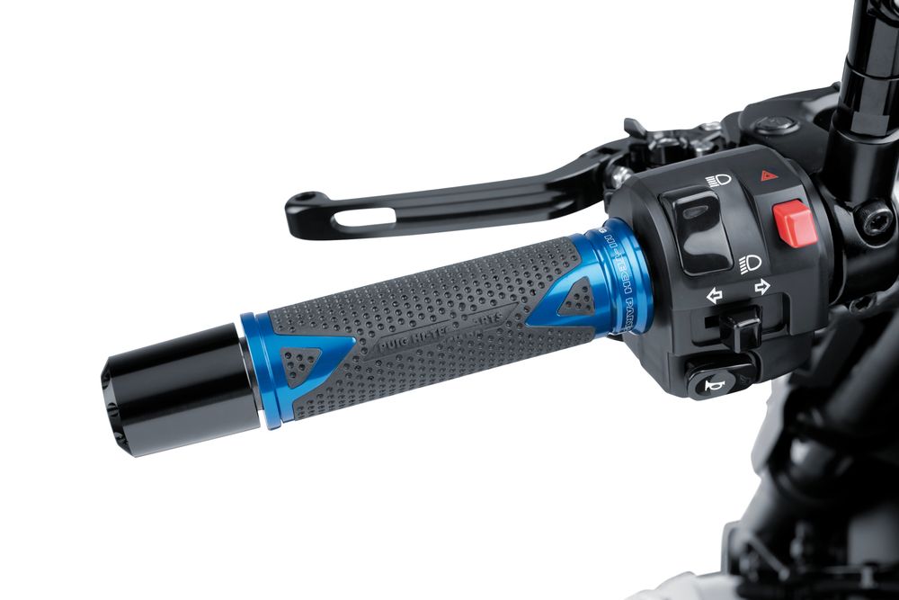 PUIG 6325A Radikal Griffe  passend fuer KAWASAKI KLE500 Blau