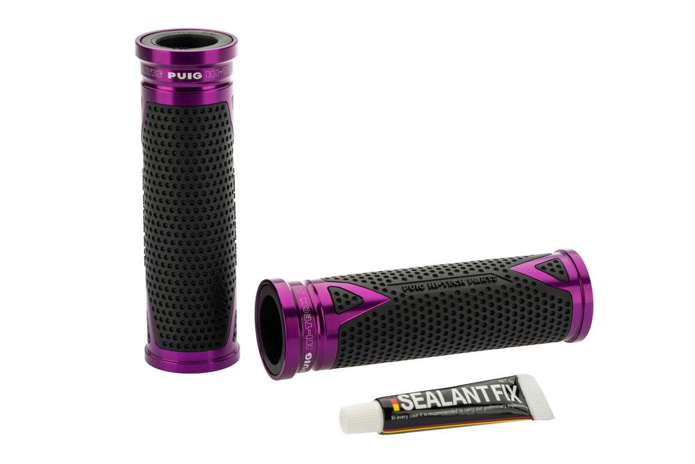 PUIG 6325L Radikal Griffe  passend fuer KAWASAKI KLE500 Lila