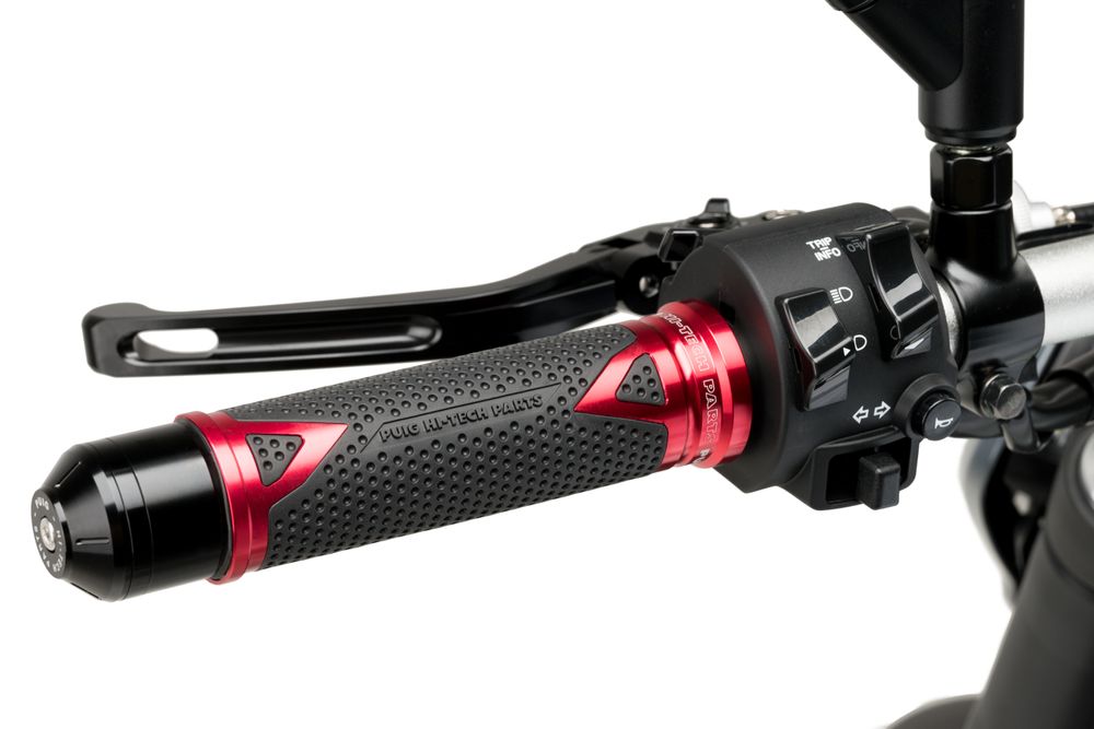 PUIG 6325R Radikal Griffe  passend fuer KAWASAKI KLE500 Rot