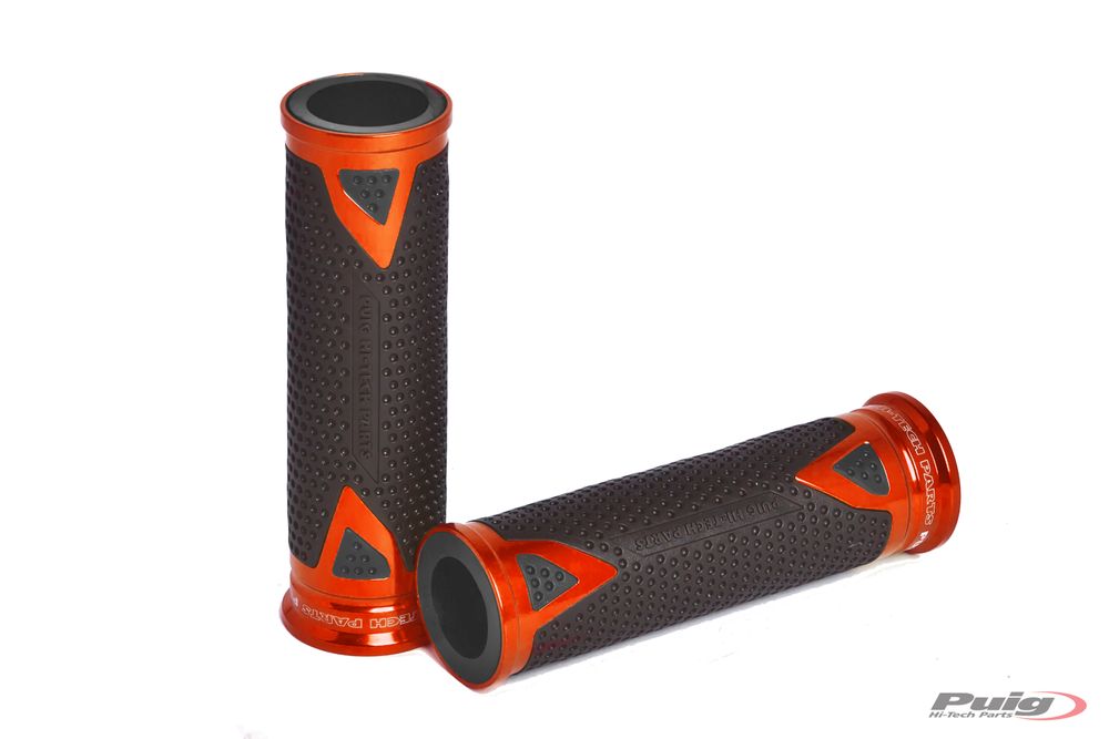 PUIG 6325T Radikal Griffe  passend fuer KAWASAKI KLE500 Orange